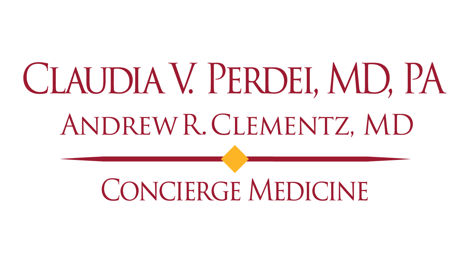 Claudia Perdei, MD Logo